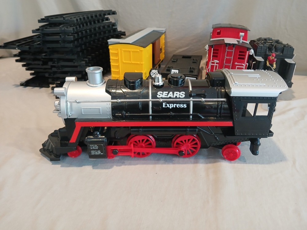 G Scale Sears Express My First Craftsman RC Model Train Set Tested Working