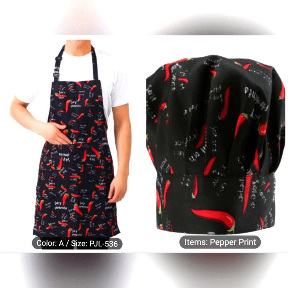 Chillipepperchef 2 piece uniform