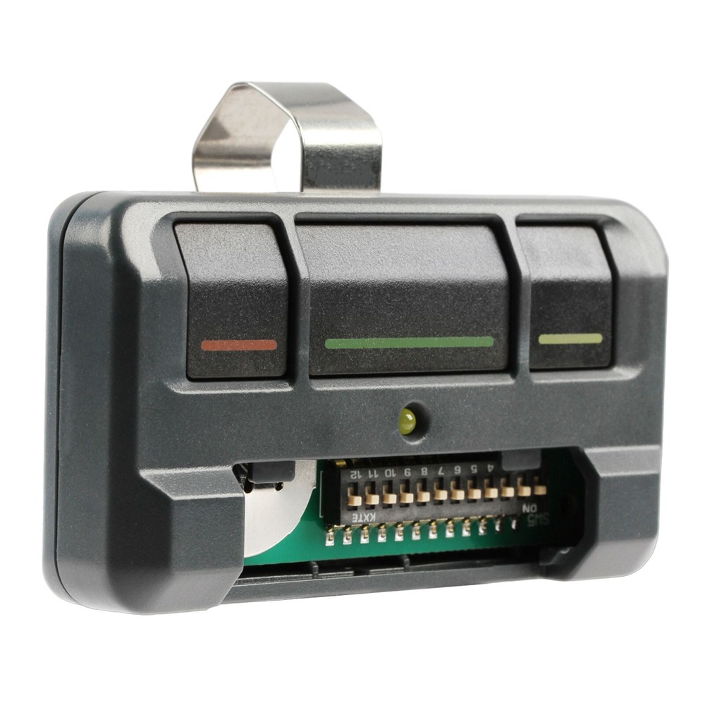 2 Replacement For LiftMaster 813LMX 3-Button DIP Switch Multi-Frequency Remote