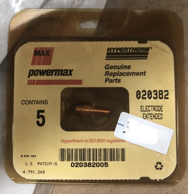 Hypertherm PowerMax Electrode - Pack of 5 (020382)