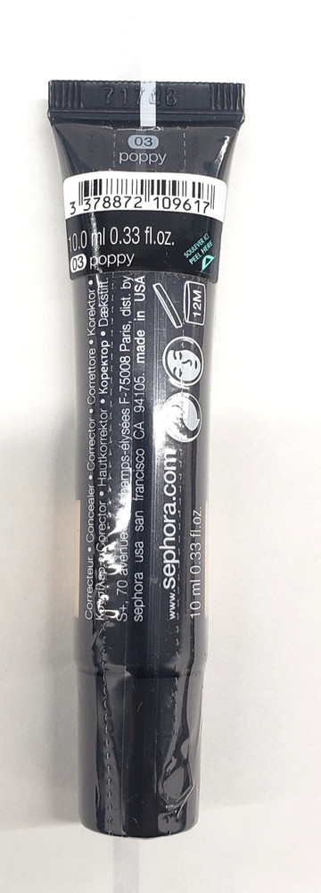NEW Sephora Make No Mistakes High Coverage Concealer -03 POPPY
