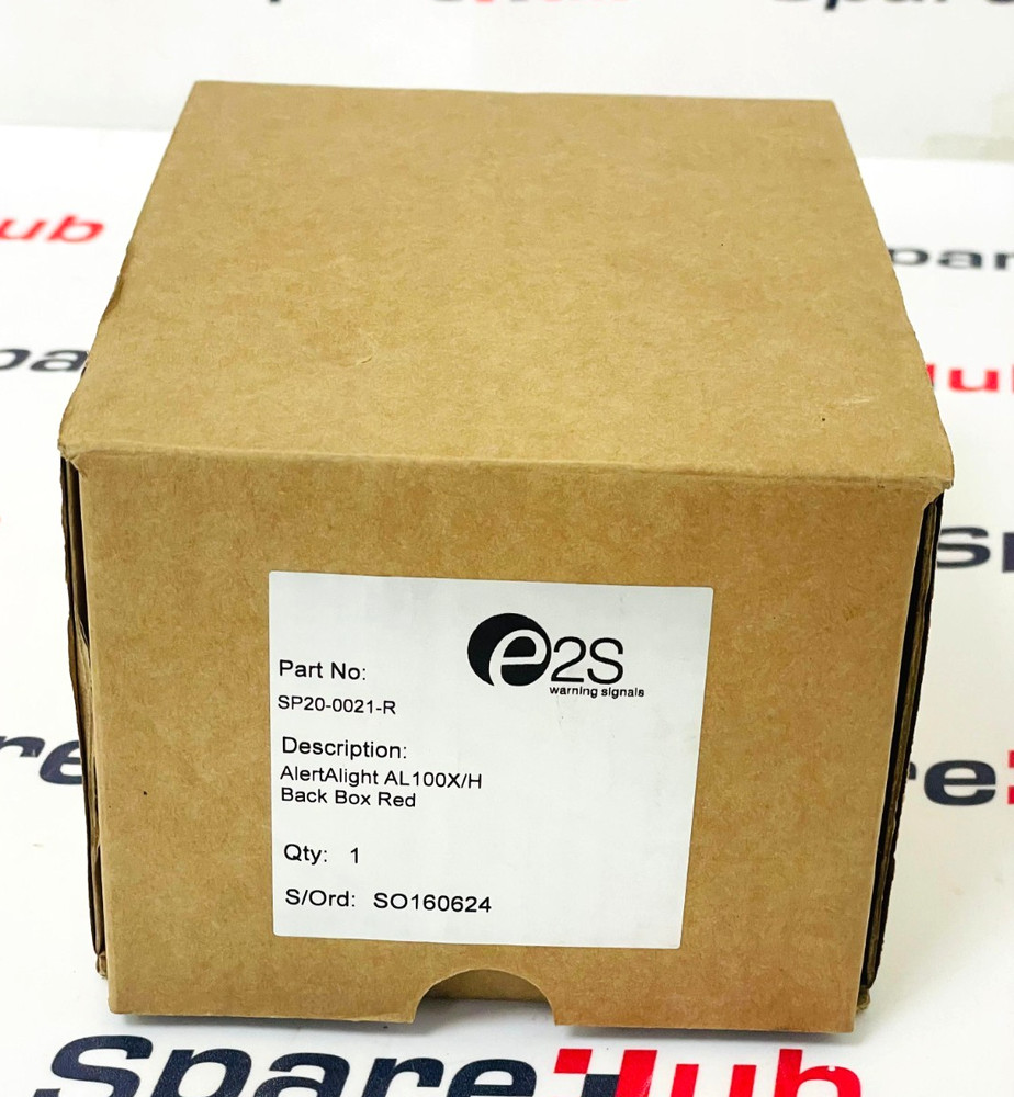 E2S SP20-0021-R Back Box Red