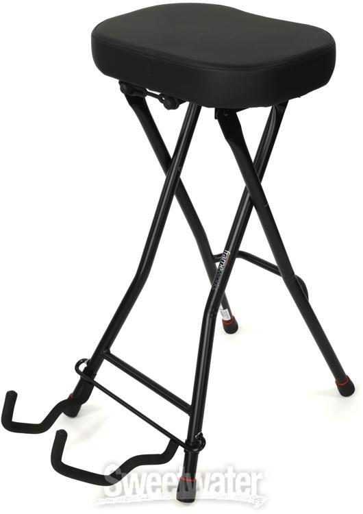 Gator Frameworks GFW-GTRSTOOL Guitar Stool with Integrated Guitar Stand