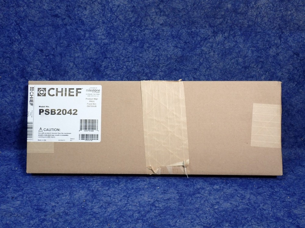 Chief PSB2042 Custom Interface Bracket for Large Flat Panel Mounts (I4)