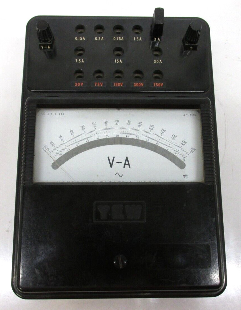 Yokogawa 2014 Analog AC V-A Meter BR.