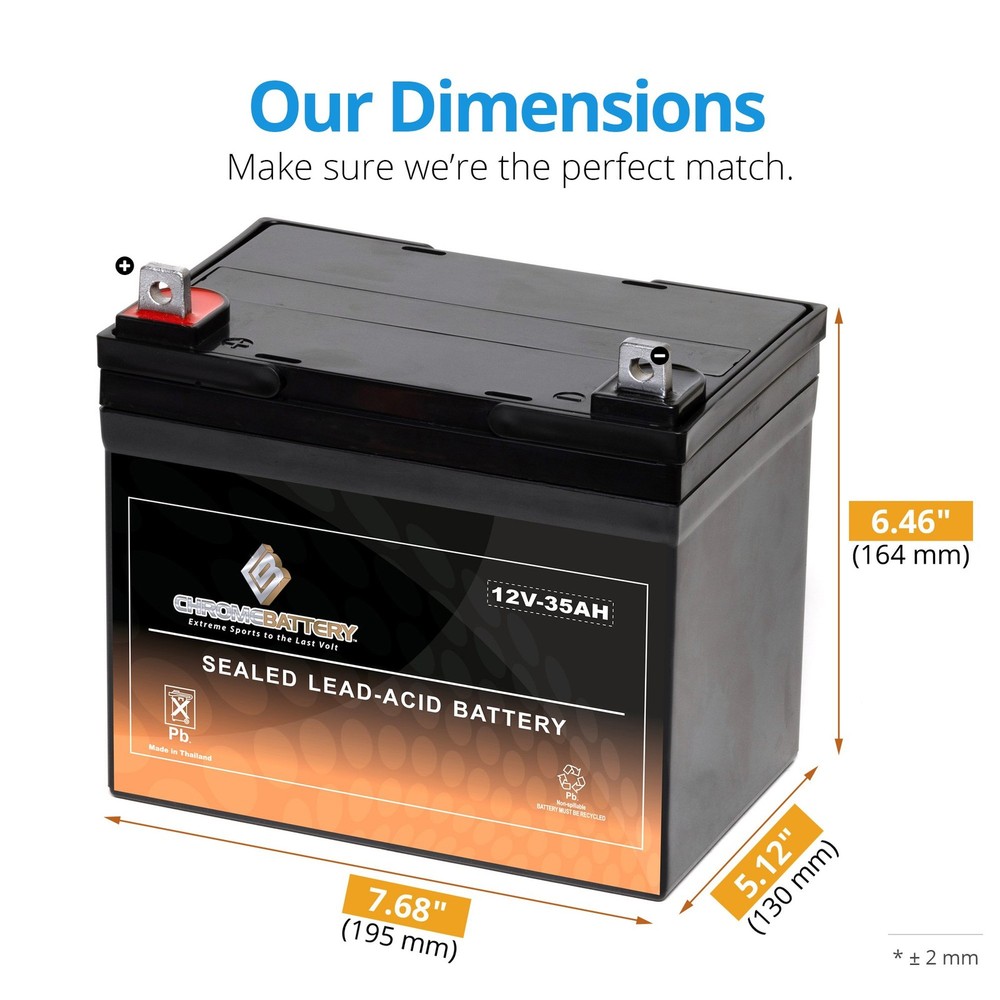 12V 35AH SLA Battery 10PK