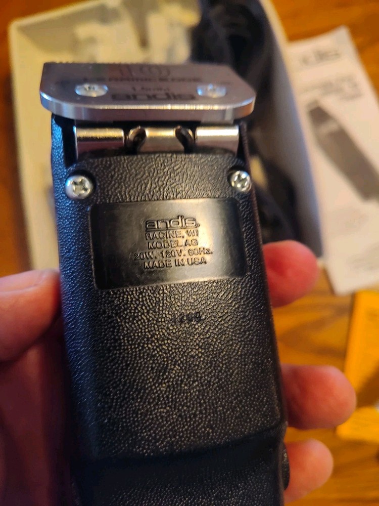 ANDIS PROFESSIONAL DETACHABLE PLUS + MODEL AG PET CLIPPERS TESTED-*read*