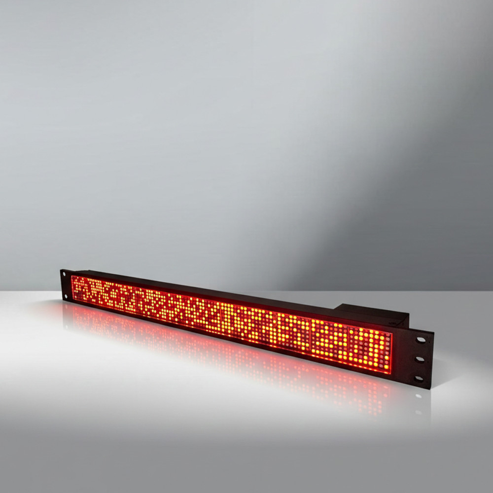 19” 1RU Data Network, Madia Server Rack Led Display