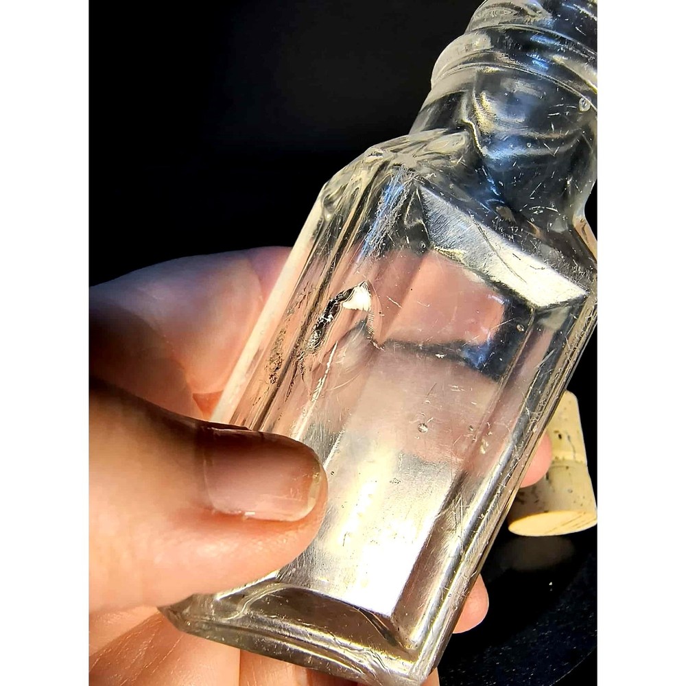 46. Small Old Apothecary Corked Bottle