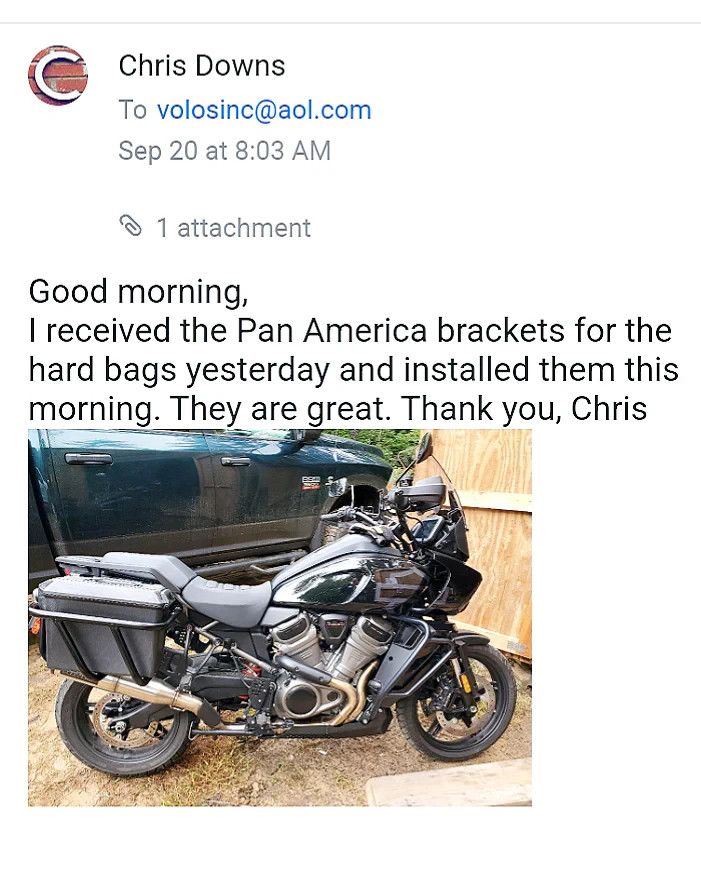 Harley Davidson Pan America Saddlebags