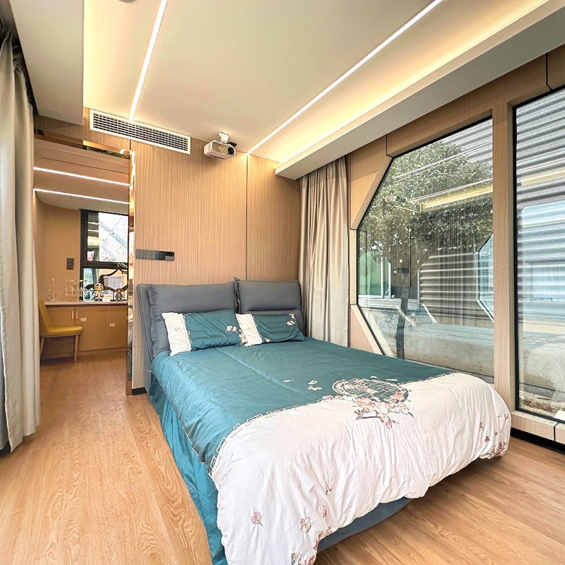 Customize Design Moisture Proof Space Capsule House 8.5m Capsule Homes