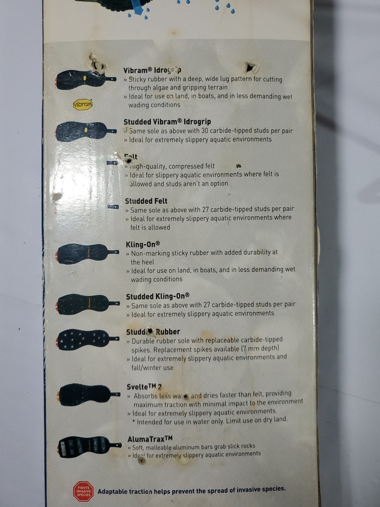 Korkers OmniTrax Interchangeable Traction Sole System