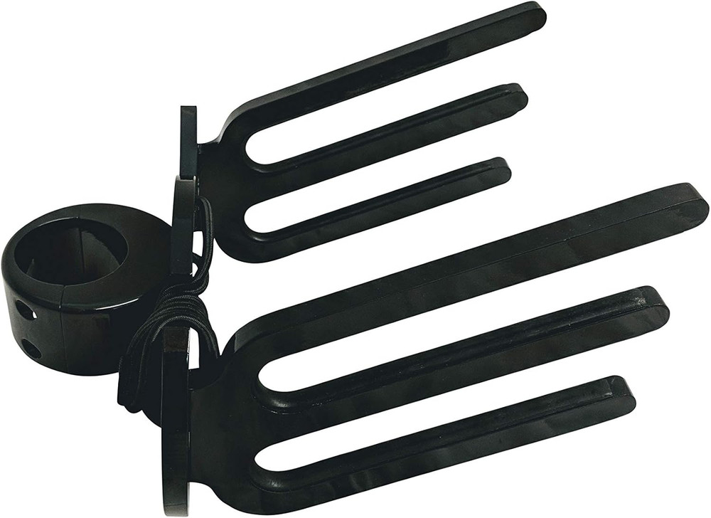 Wakeboard Rack, Black Aluminum Wakeboarding Tower Holder, Adjustable Angle Base