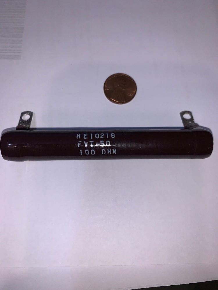 POWER RESISTORS 100 OHM  50 WATT  By DALE