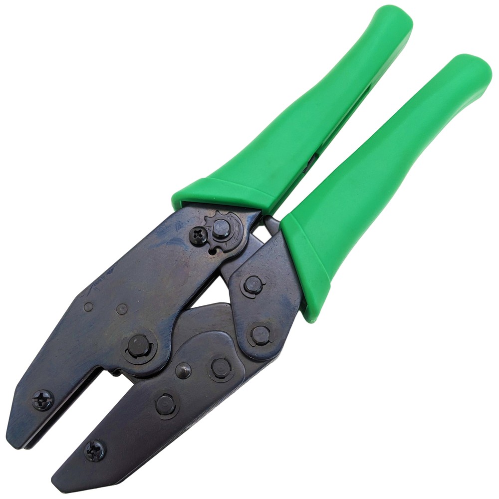 Ratcheting Modular Crimping Tool (Without Dies), Adjustable Crimp Force - HT-...