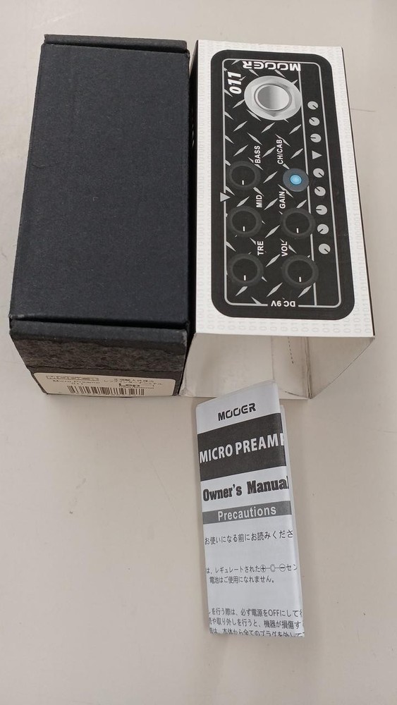 MOOER / MICRO PREAMP 011 (NO.03302026)