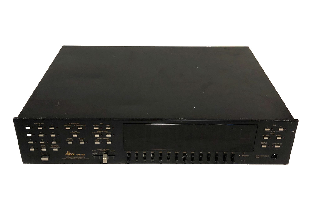 DBX 14/10 Computerized Equalizer / Analyzer Turns On (Untested)
