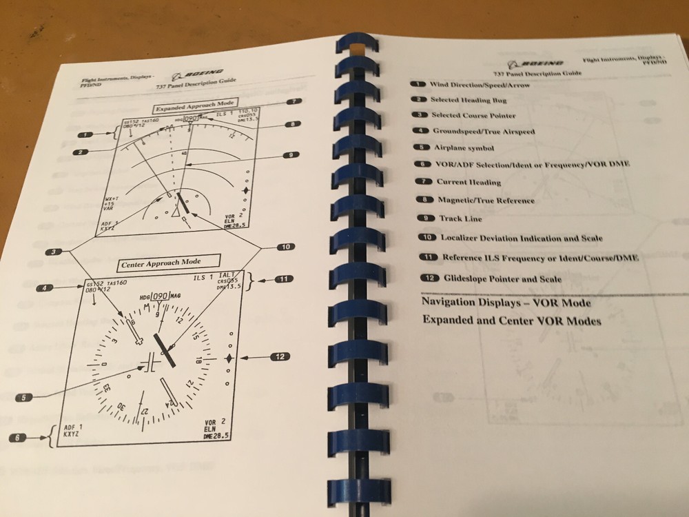 Boeing 737 Instrument Panel Description Guide