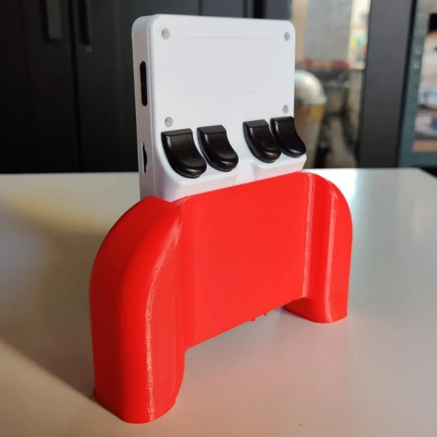 R36S Retro GAME CONSOLE 3D Printed Handhold Controller Holder Grip Stand Handle