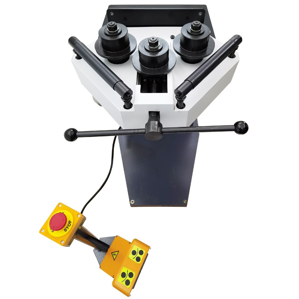 RBM30HV Electric Roll Bender Three-Roller Round Bending Machine 220V 3PH