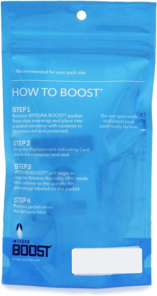 Integra Boost 2-Way Humidity Control Pack - Preserve Flavor & Control Humidity a