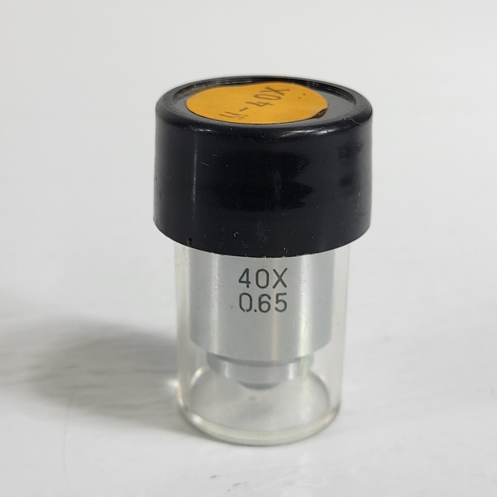 40X Mag Microscope Objective 20mm Thread Mount 0.65 Ocular Optical Lens