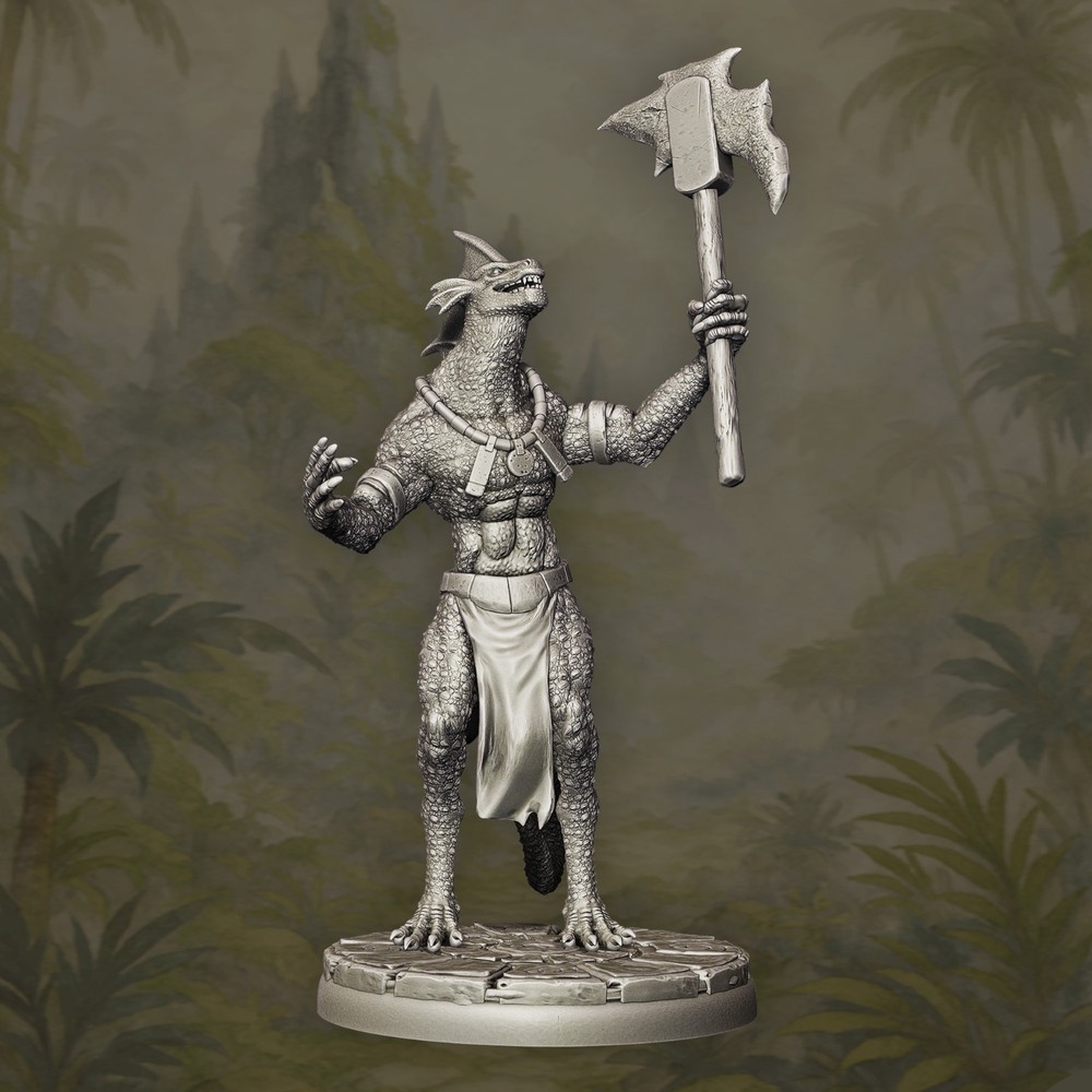 Lizardman Pathfinders 28mm fantasy