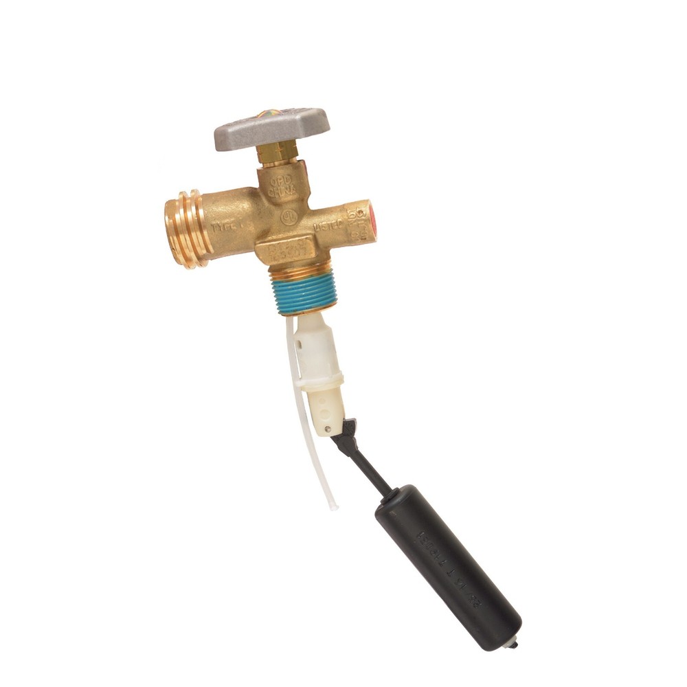 Flame King VOPD20 20 Pound Propane Tank Cylinder Service OPD Valve, White