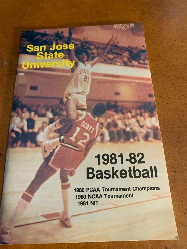 1981 San Jose State Spartans Basketball Media Guide