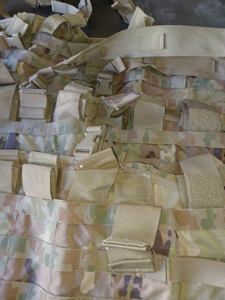 USGI Tactical Assault Panel Tap Multi Cam w/shoulder Straps Good