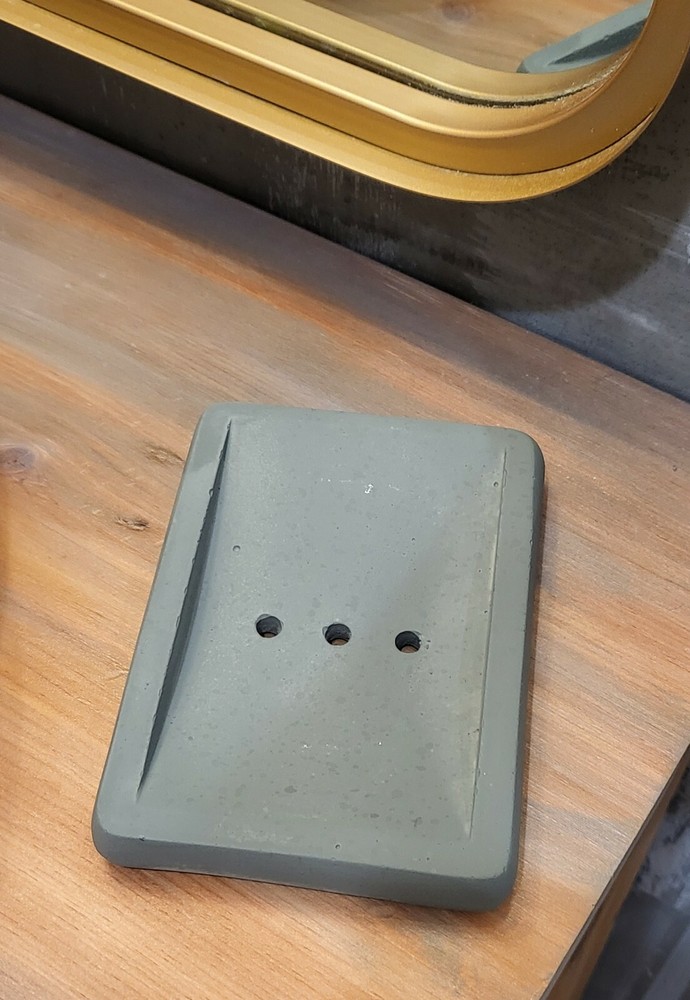 Concrete Soap Dish Holder