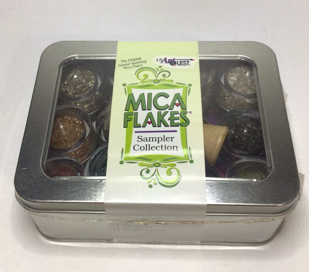 Mica Flakes Sampler Kit Collection US Art Quest Unopened