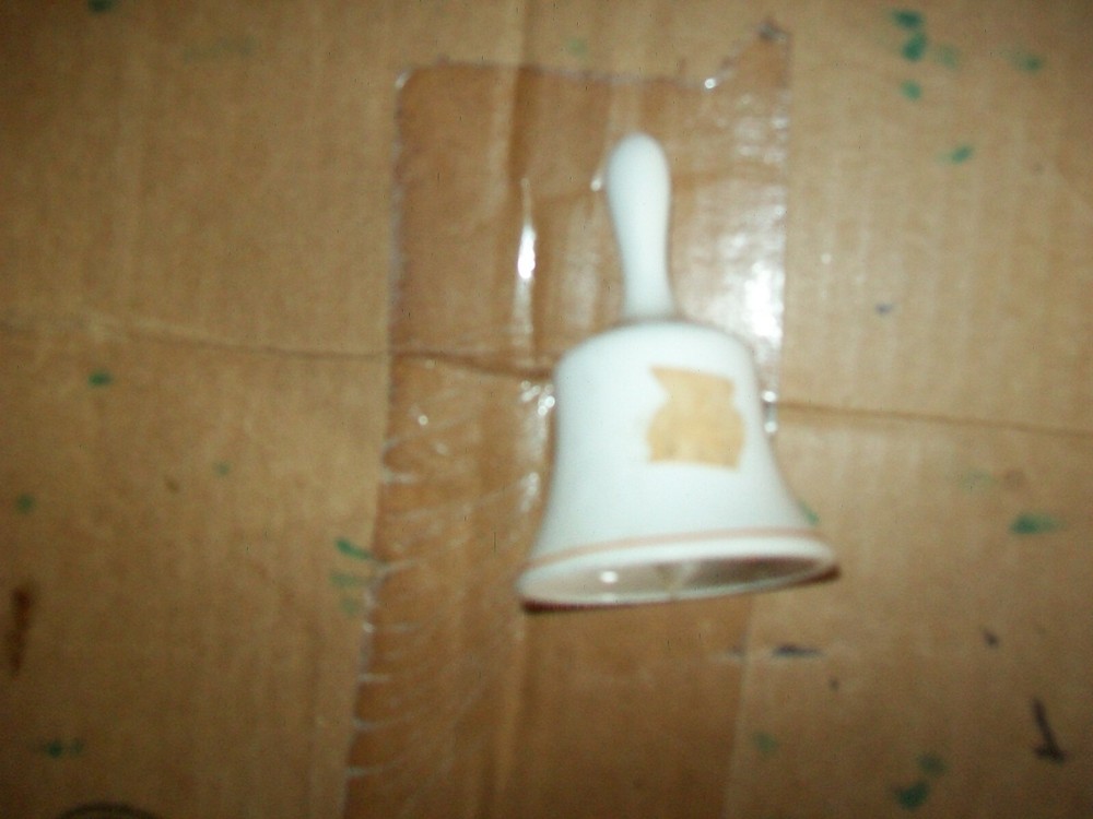 Karul Western State Of Texas Ceramic Bell