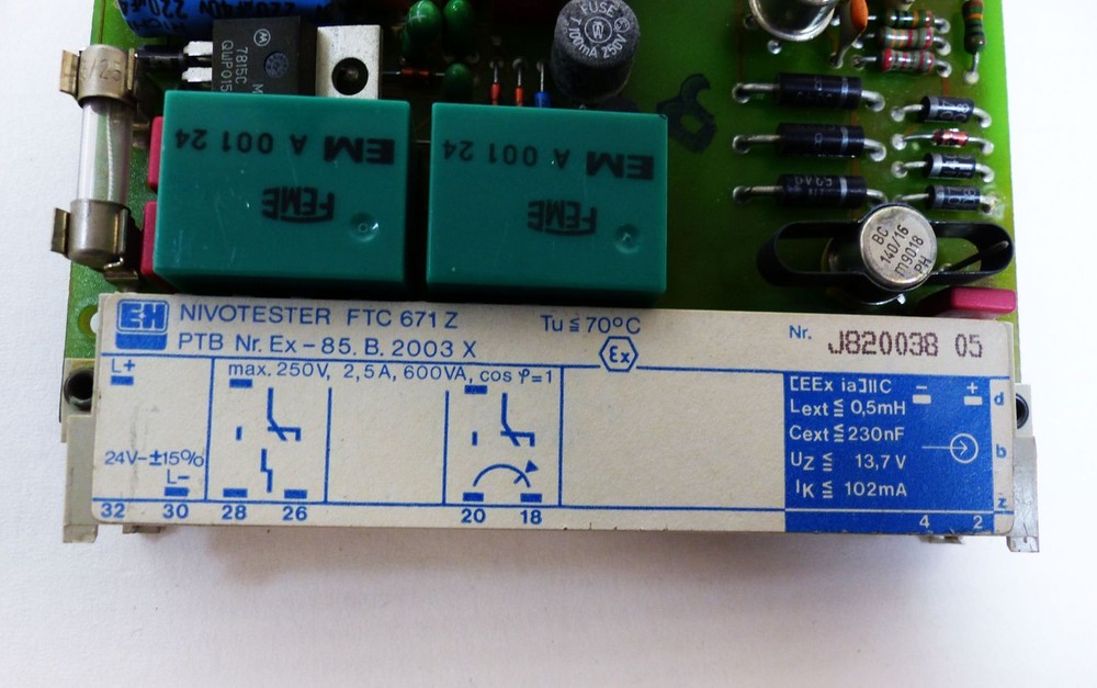 Endress + Hauser FTC 671 Z Nivotester -used-