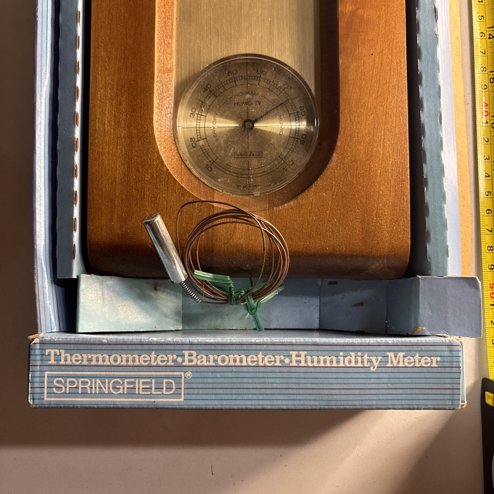 Vintage 1990s Weather Barometer Unopened