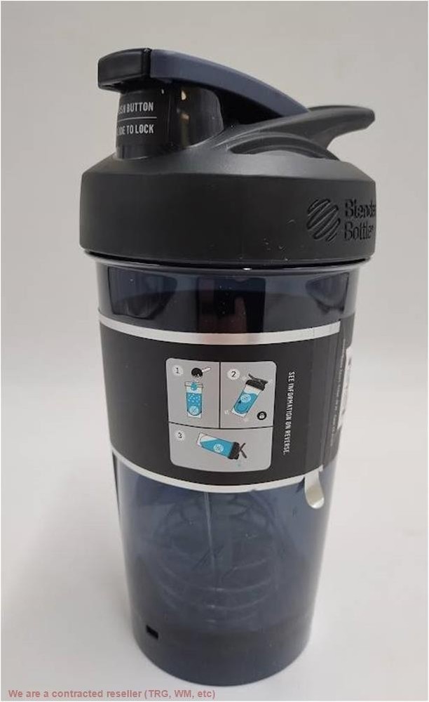 BlenderBottle 24oz Strada Tritan Shaker Cup - Black