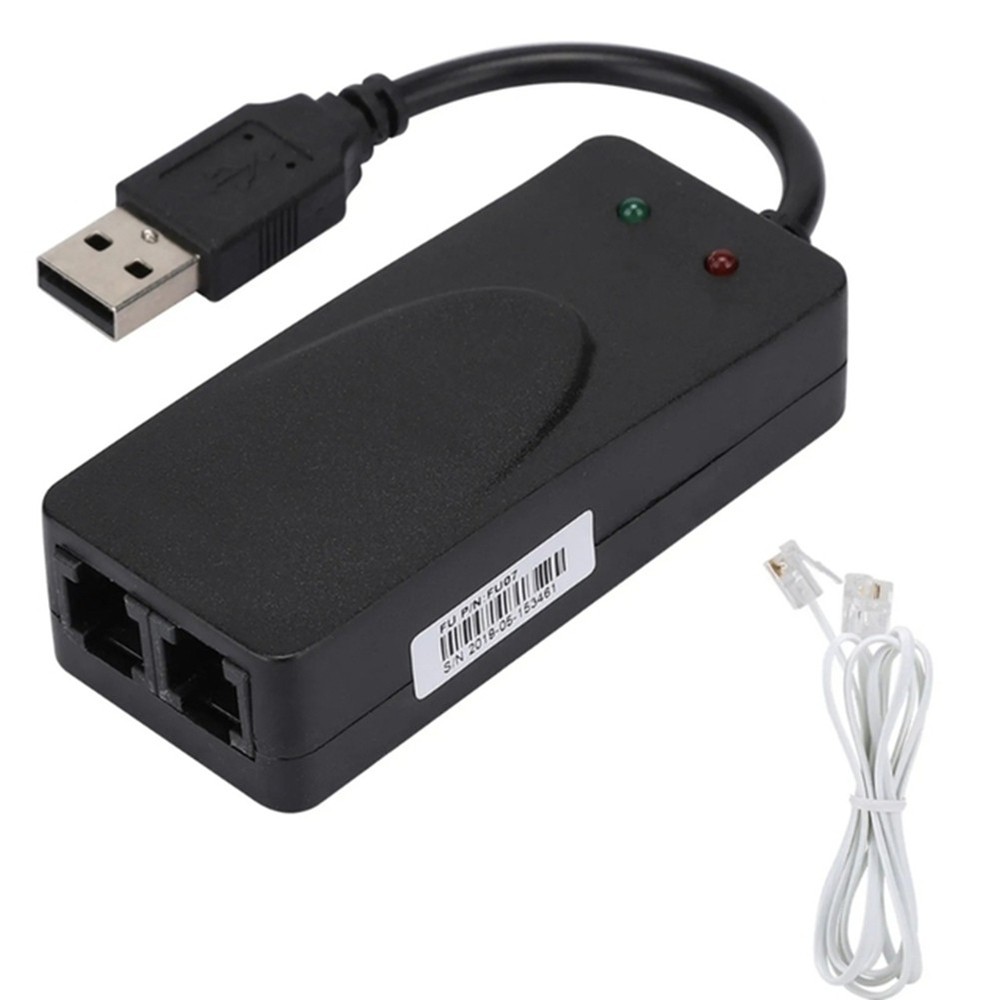 Fax Modem, USB2.0 56K External Modem Driver,Plug and Play USB Modem1020
