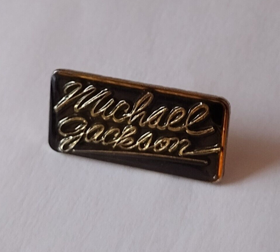 Michael Jackson Namesake Tack Pin
