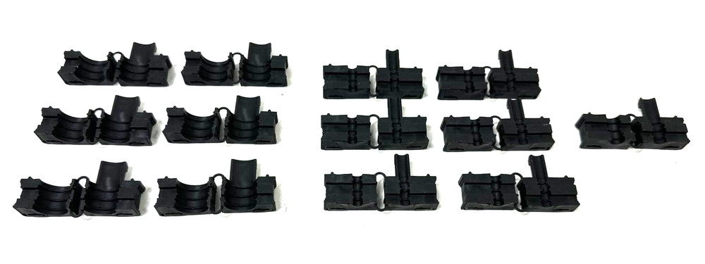 13 x Murrplastik cable entry grommets cable bushings various sizes