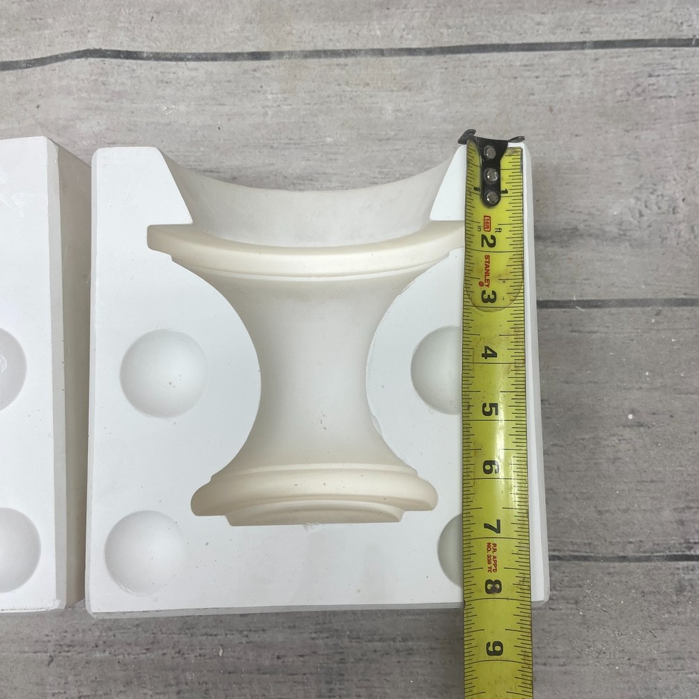White Horse Ceramic Casting Mold Cake Dish Stand #1663