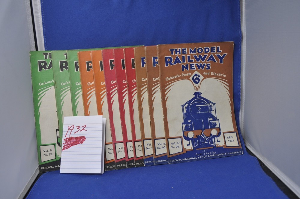 The Model Railway News 1932 Missing April