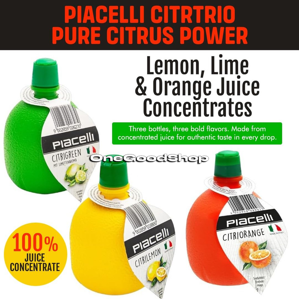 Piacelli CitrTrio Juice- 200ml/each