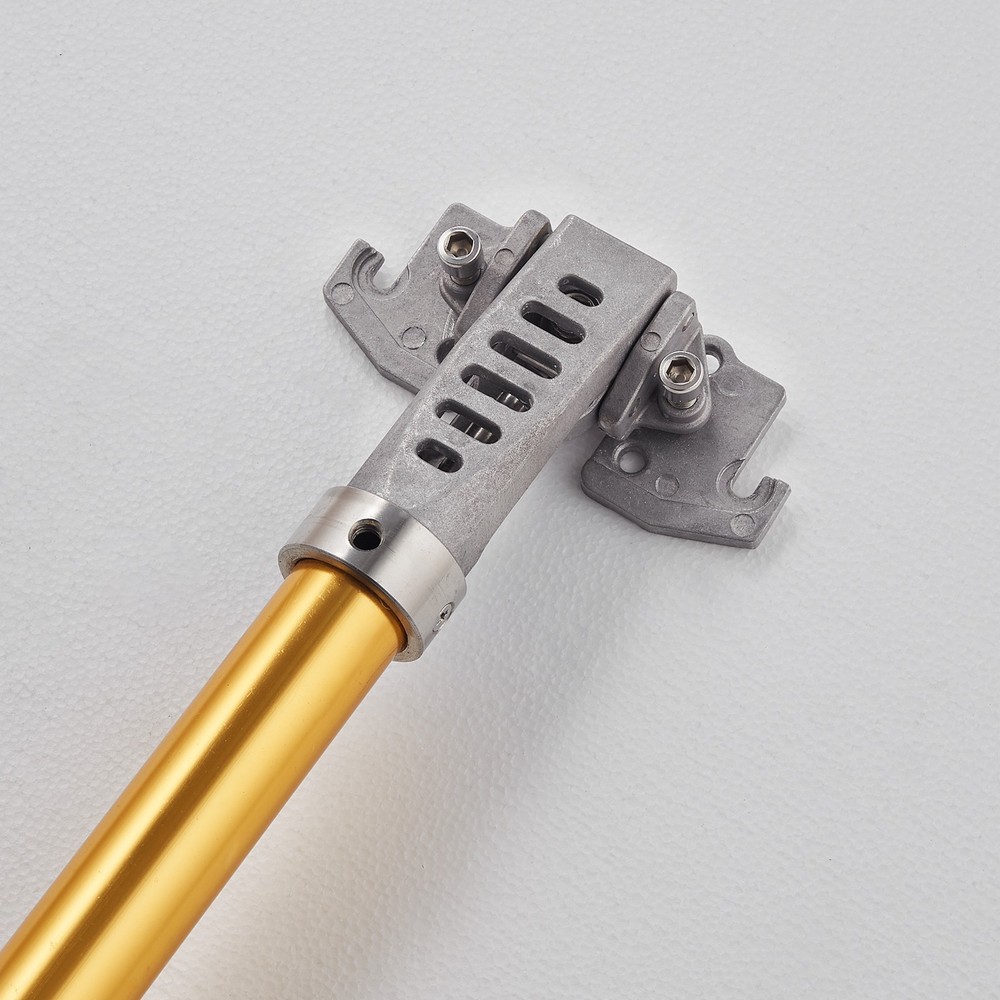 5-Section Drywall Flat Box Handle Anodized Aluminum Adjustable Non-Slip Grip