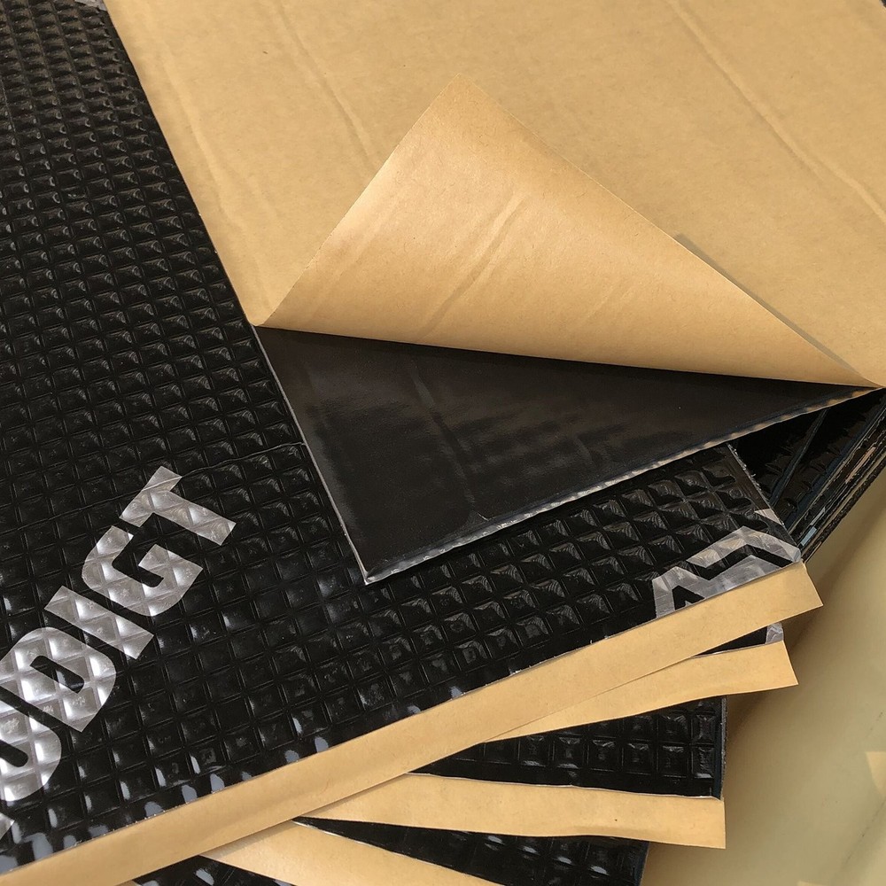 10 SqFt Car Sound Deadener Mat Proofing Thick Insulation Material Dynamax Noise