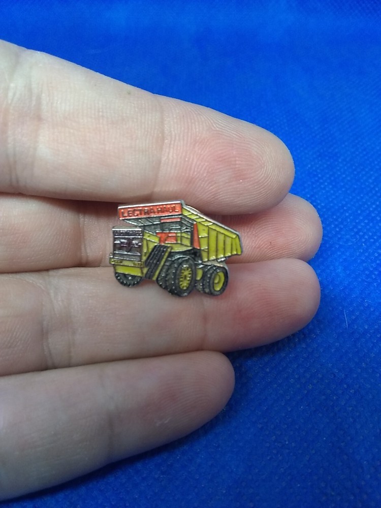 Lectra Haul Truck lapel pin