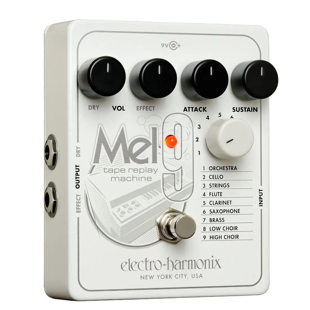 Electro-Harmonix MEL9 Tape Replay Machine Simulator Effects Pedal