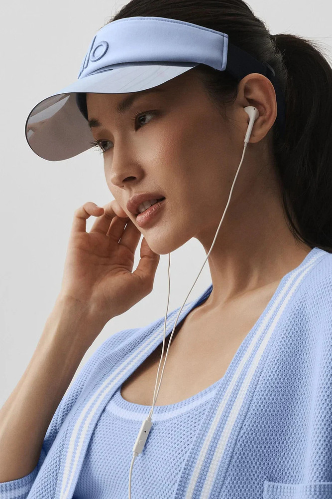 ALO Airlift Solar Visor - Seashell Blue