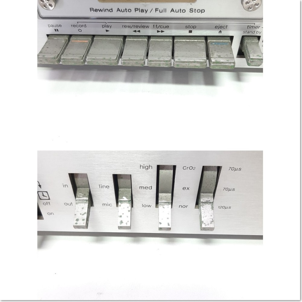 Technics RS-M22 Stereo Cassette Deck Panasonic Tested Working