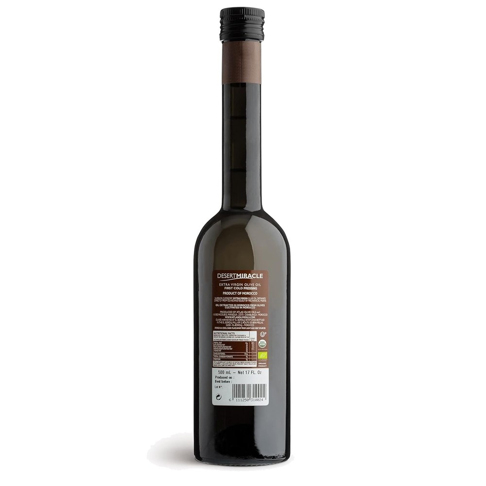Desert Miracle Cold Pressed Olive Oil, 17 Fl Oz