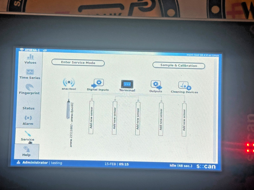 CONCUBE V3 D-330-230 WIFI TOUCHSCREEN WATER QUALITY CONTROL PANEL NO SENSORS